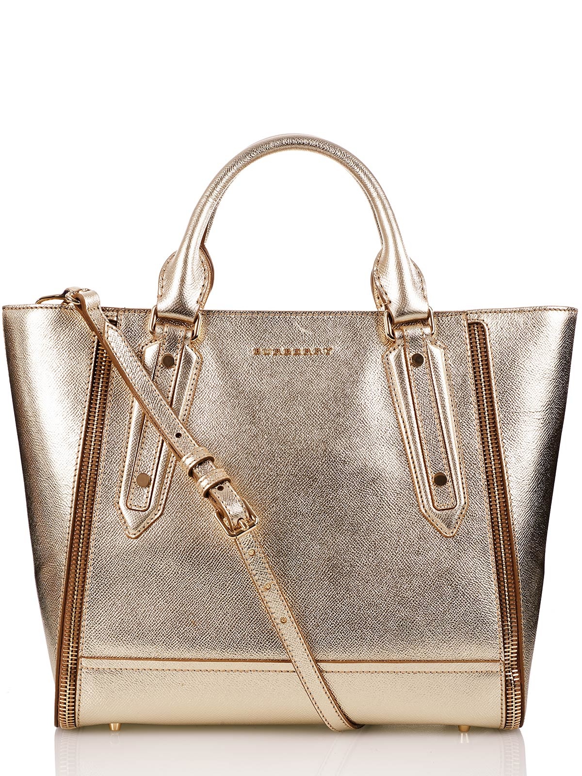 Burberry Bag in Silver (gold) | Lyst