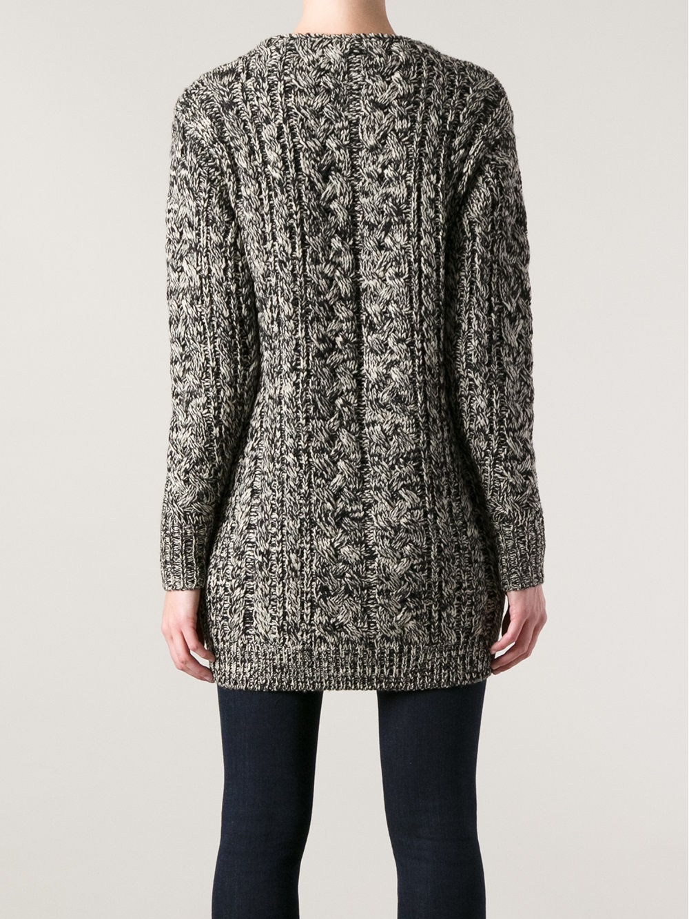Lyst - Étoile Isabel Marant Chunky Knit Cardigan in Brown