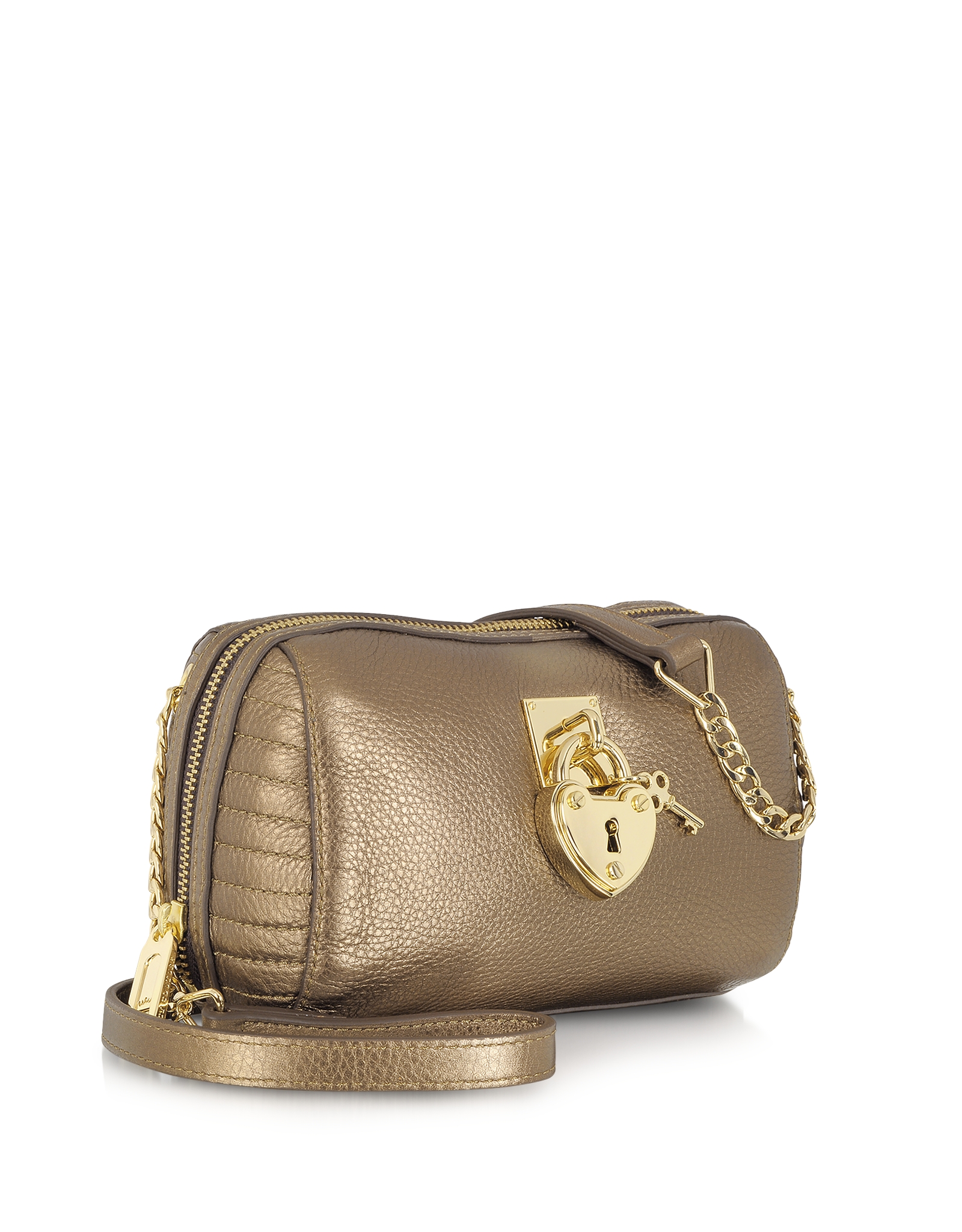 Lyst Juicy Couture Mini Steffy Leather Crossbody Bag in Brown