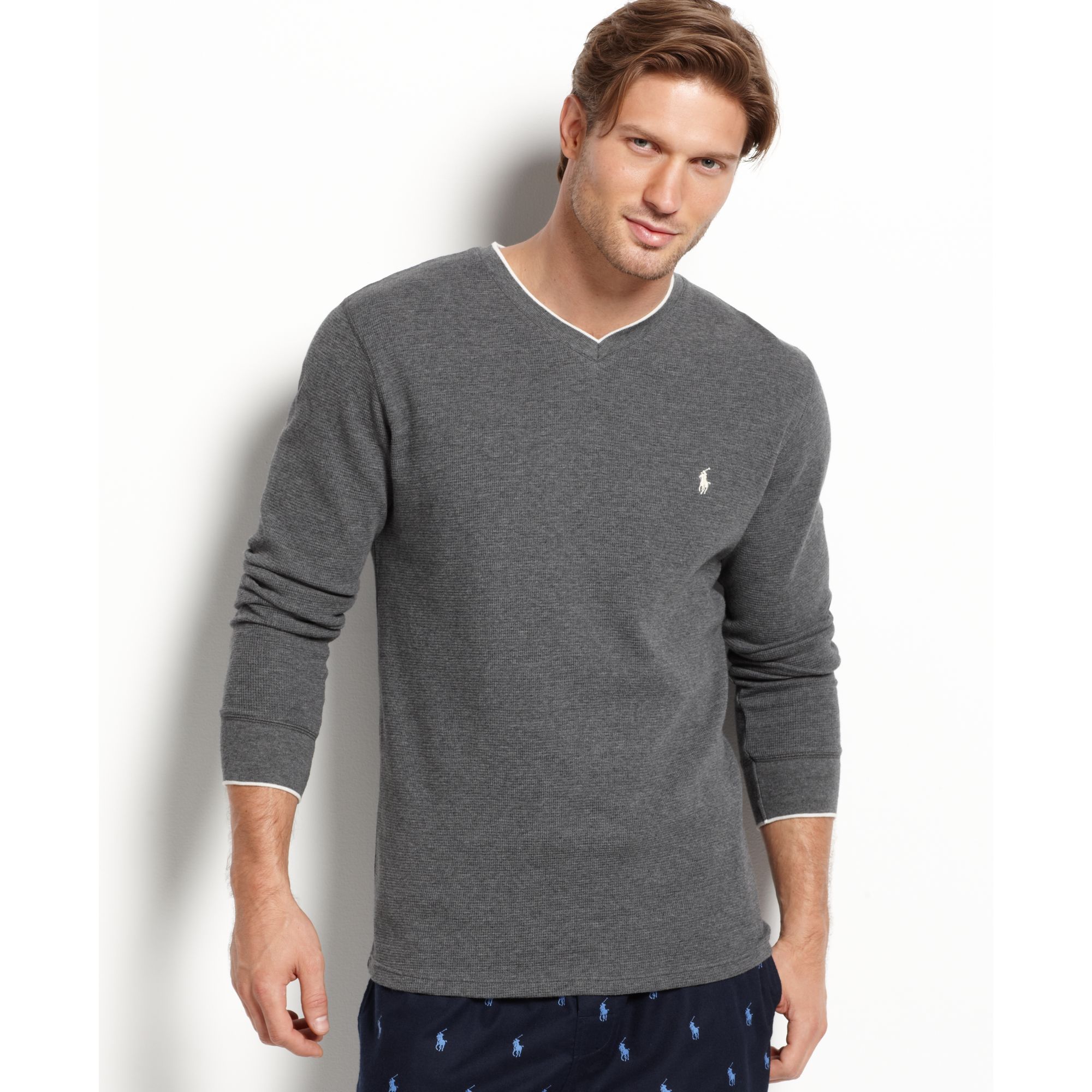 polo ralph lauren men's thermal tops