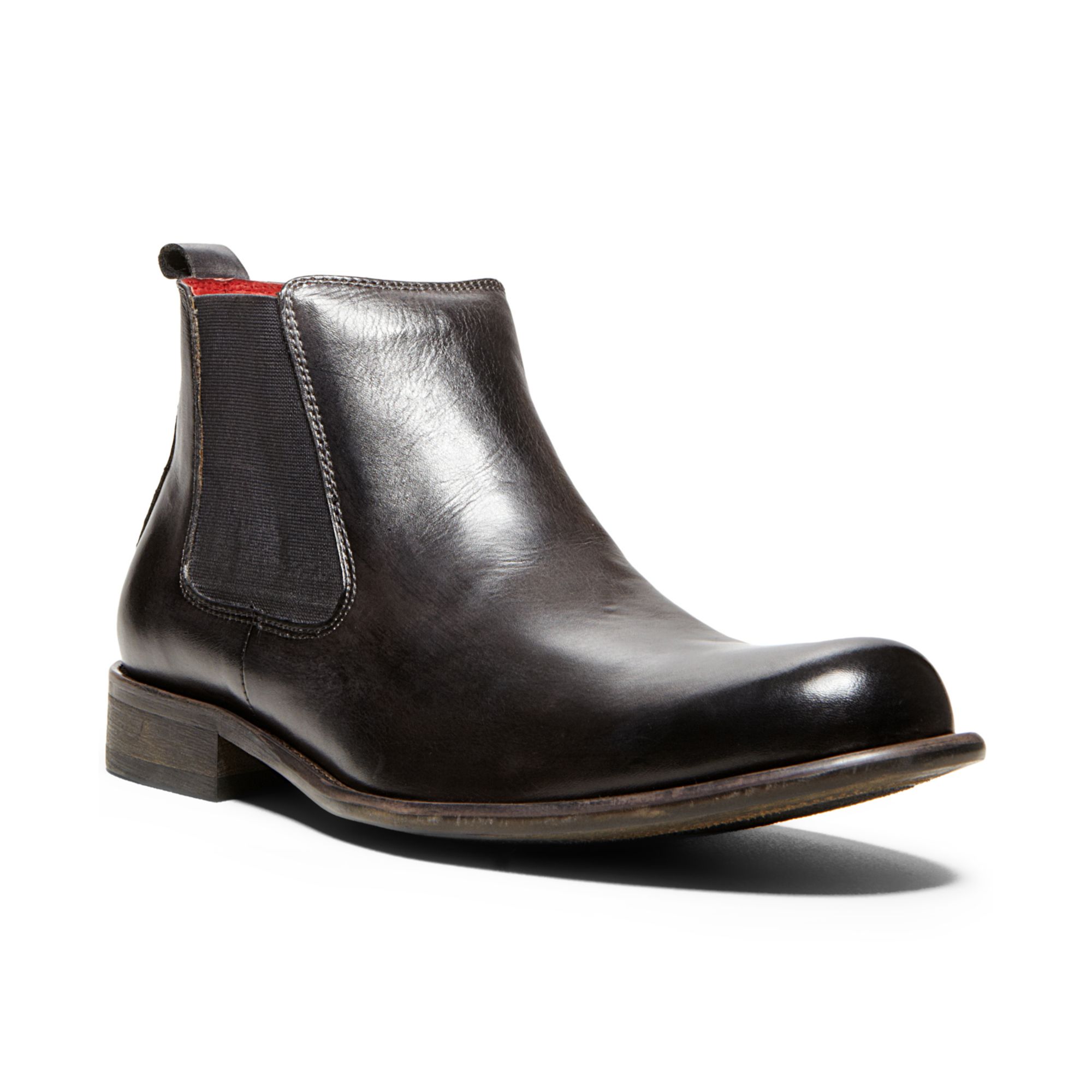 Steve Madden Bedfordd Boots in Black for Men (Grey) | Lyst