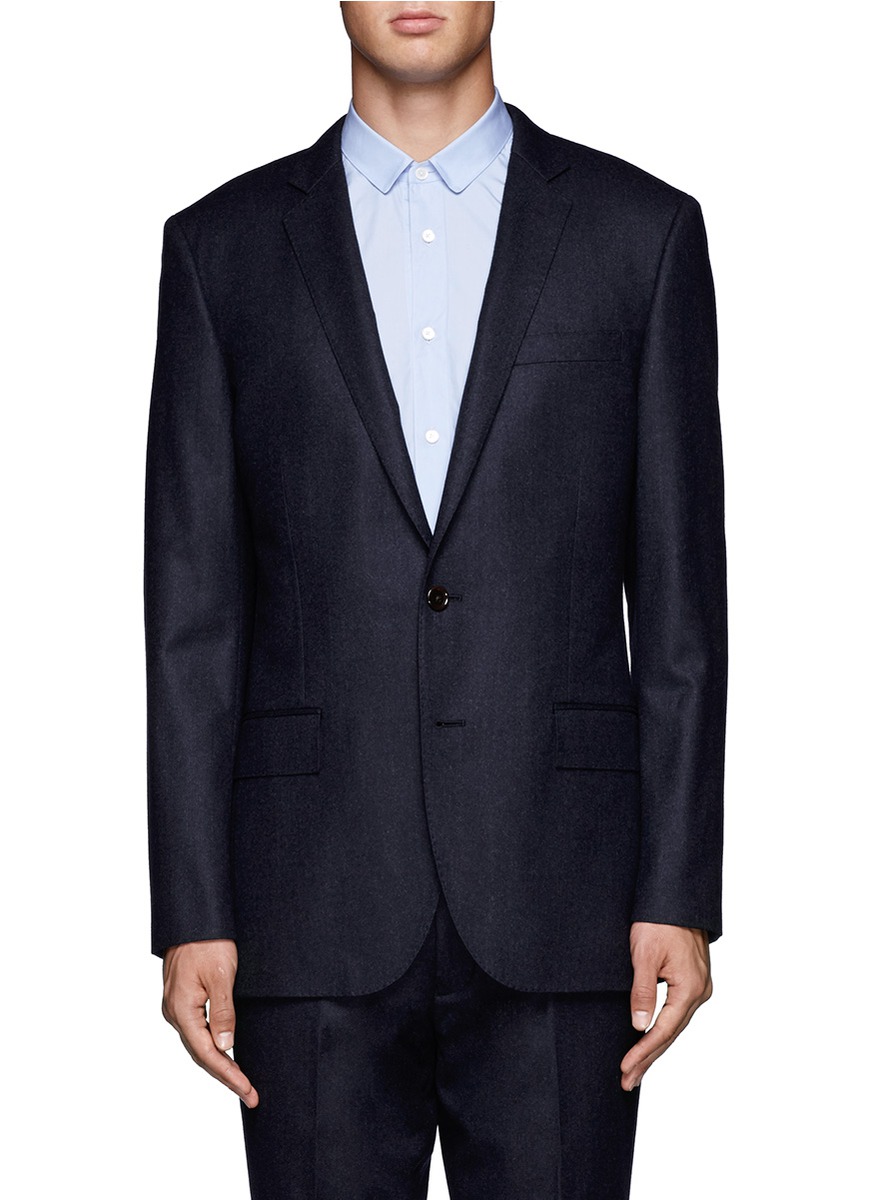 J.crew Ludlow Suit Jacket with Double Vent in Italian Wool Flannel in ...