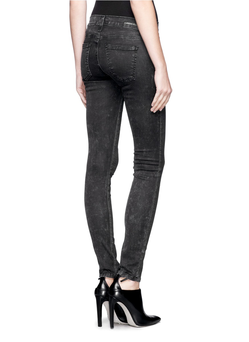 snakeskin skinny pants