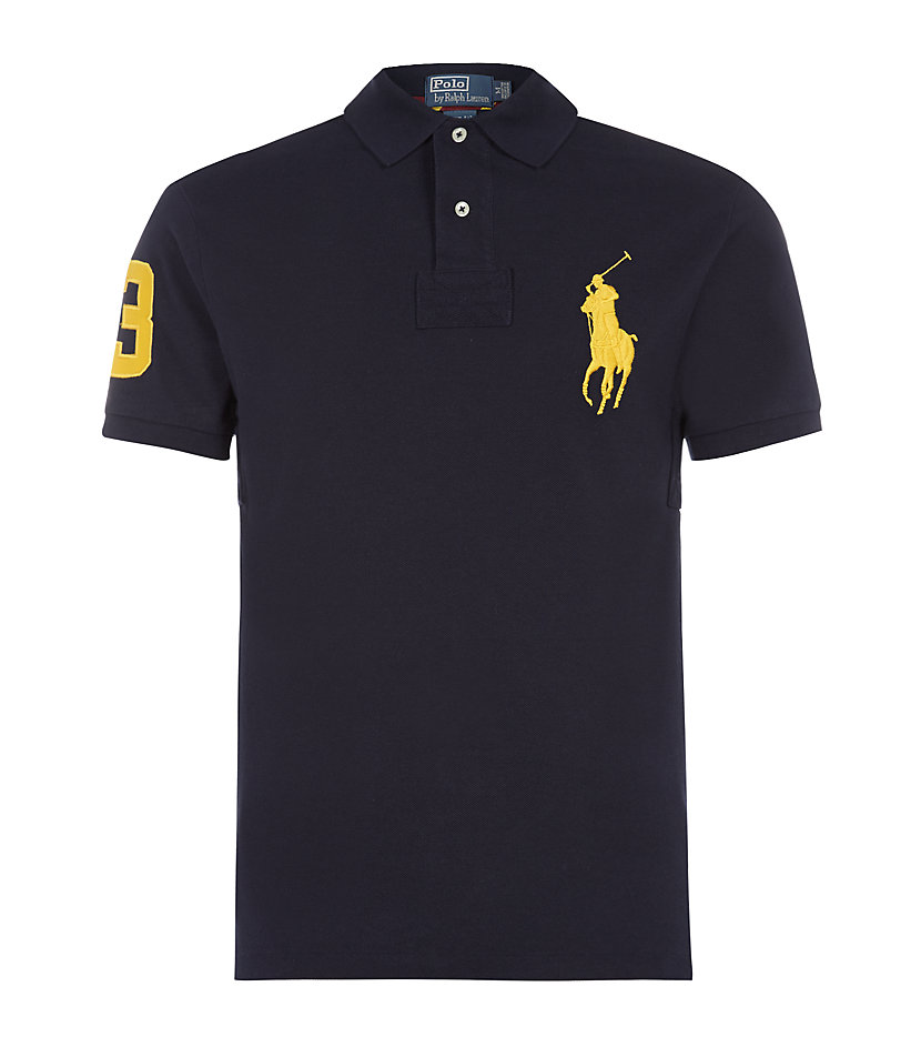 Polo ralph lauren Limited Edition 5inch Logo Shirt in Black for Men | Lyst