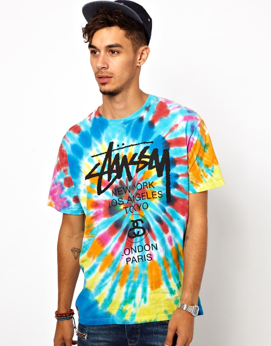 adidas tie dye shirt mens