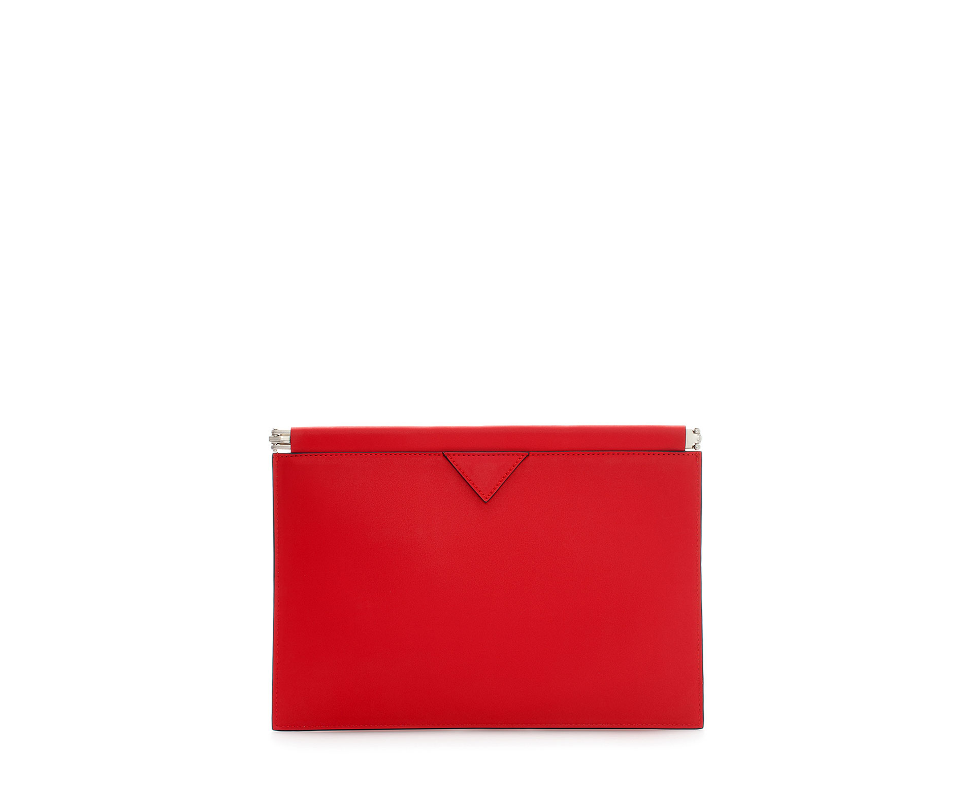 Zara Two Tone Clutch Bag in Red Lyst