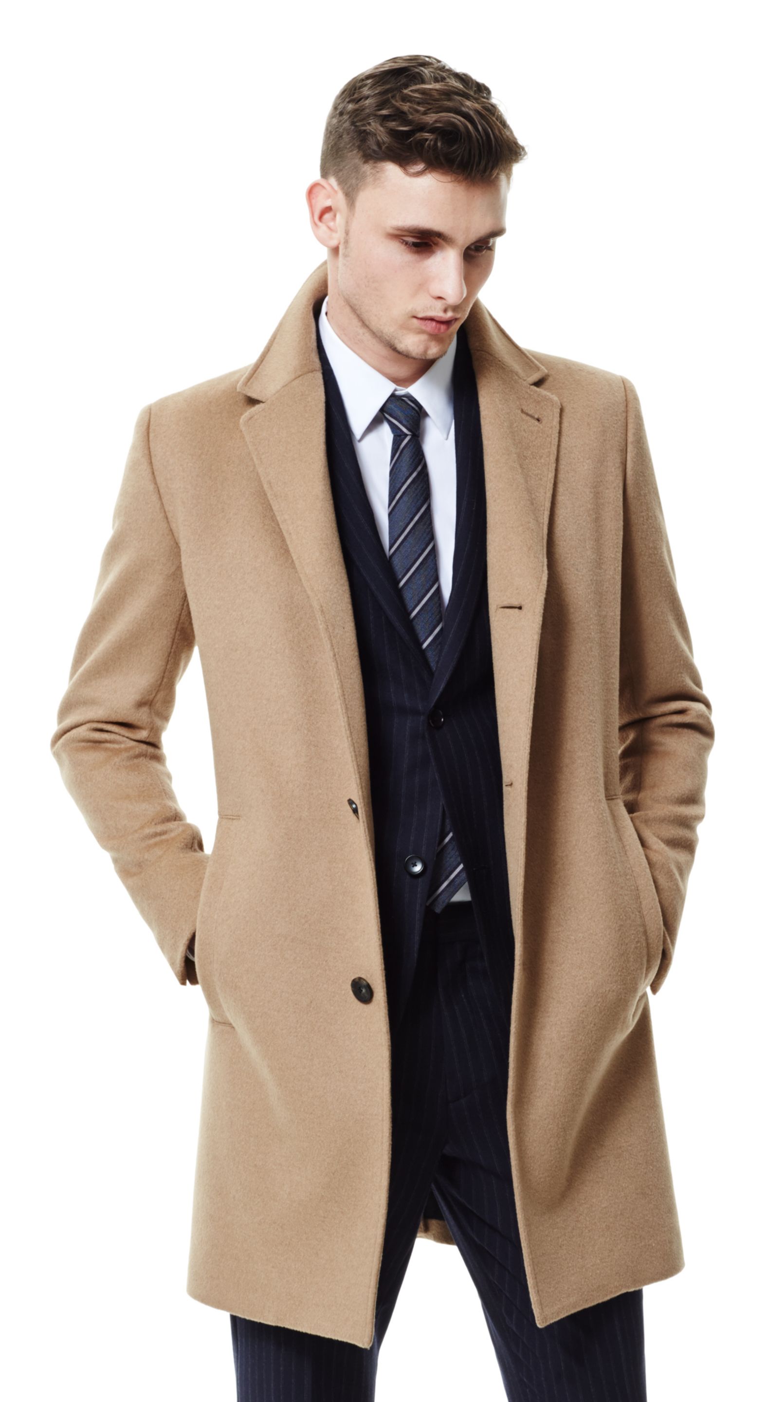 Theory Frej Coat in Rondane Camel in Brown for Men (CAMEL) | Lyst