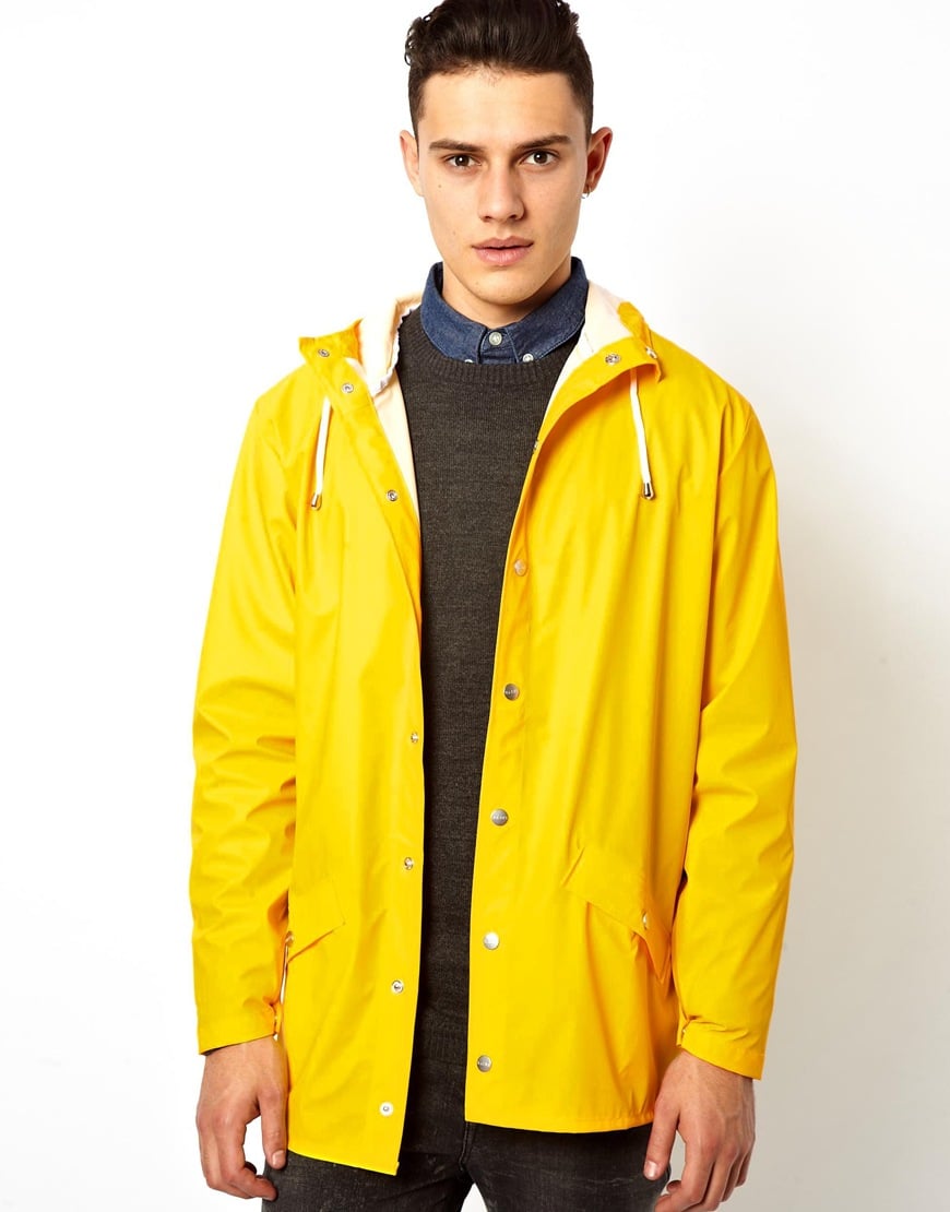 Lyst - Rains Jacket In Yellow in Yellow