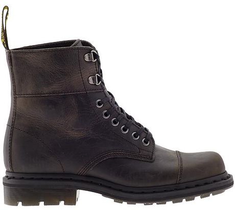 Dr. Martens Gideon Fold Down Lace Boot in Black for Men | Lyst