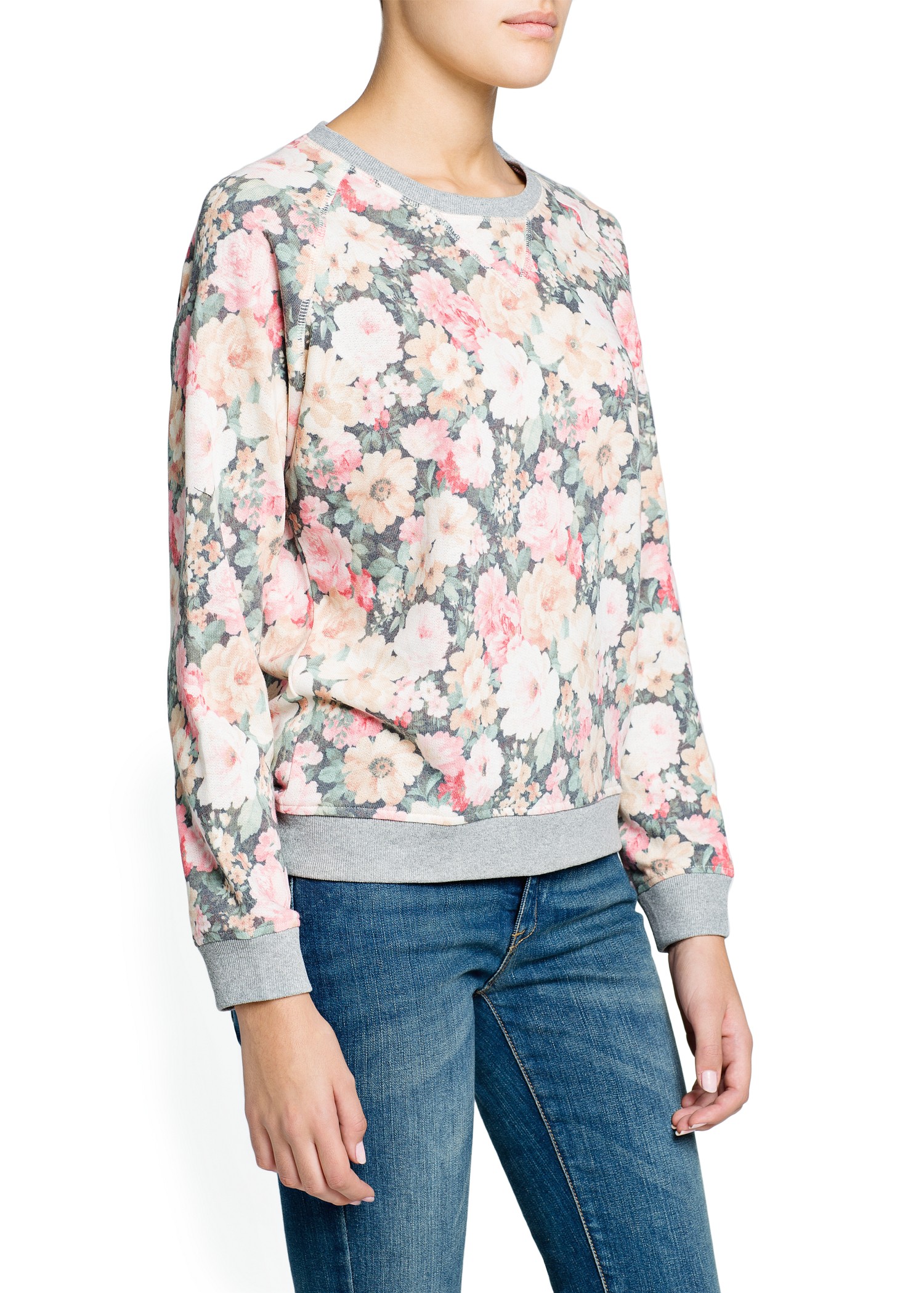 floral print sweater women's