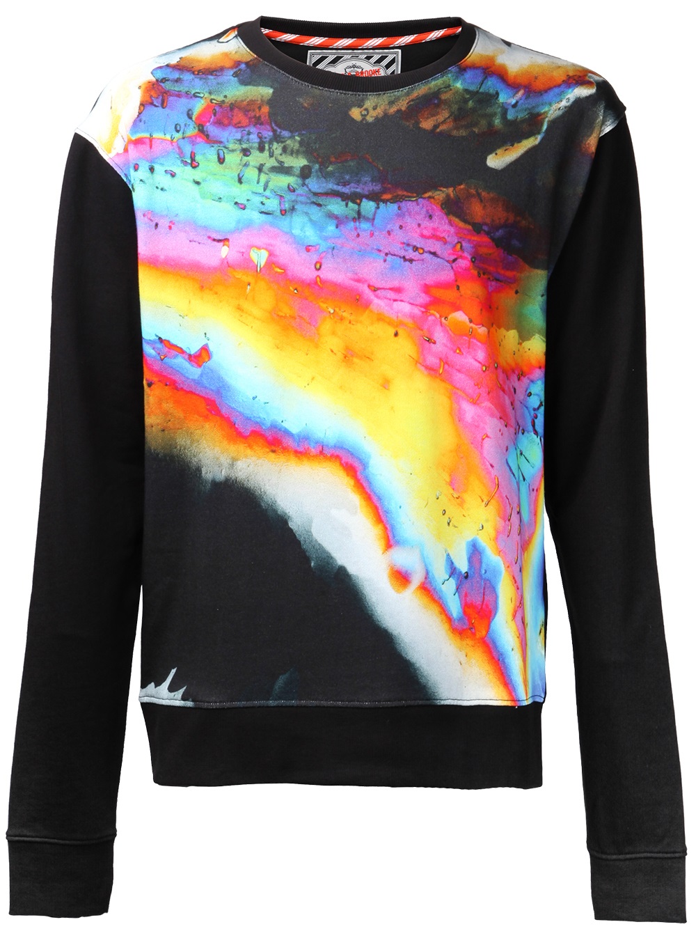 splatter logo hoodie vintage Lyst & Black Brooke Power  Sweatshirt  Rainbow in Basso