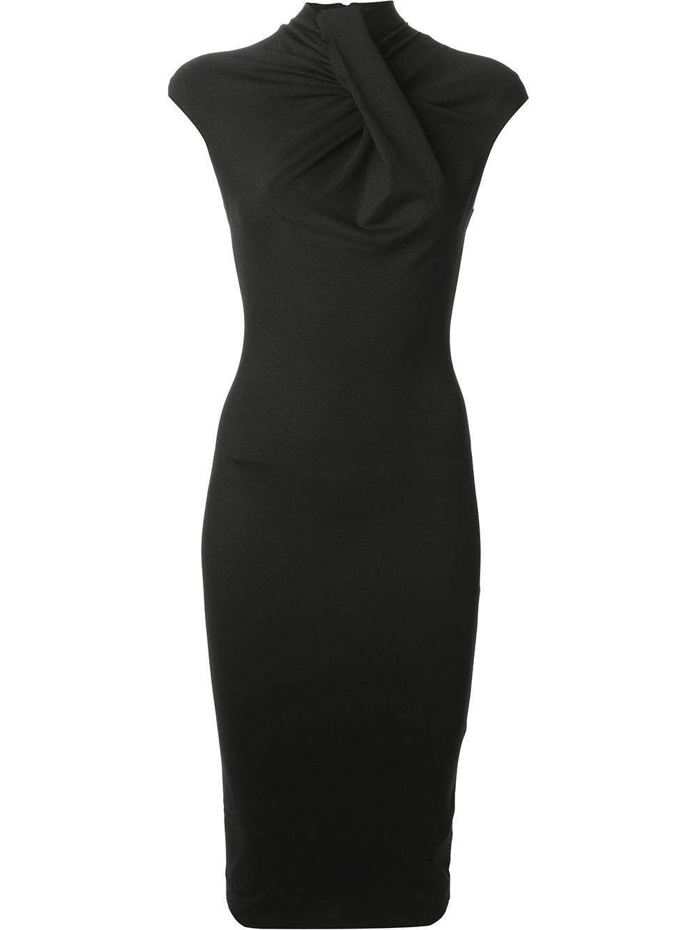 Dsquared² Fitted Dress in Black | Lyst