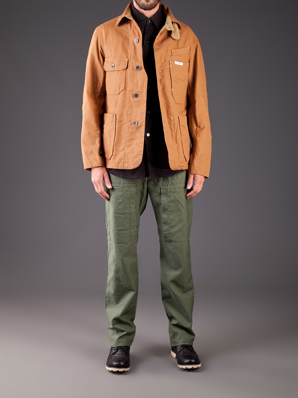 Lyst - Engineered Garments Coverall Jacket in Brown for Men