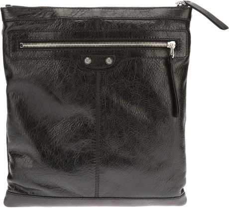 Balenciaga Messenger Bag in Black for Men | Lyst