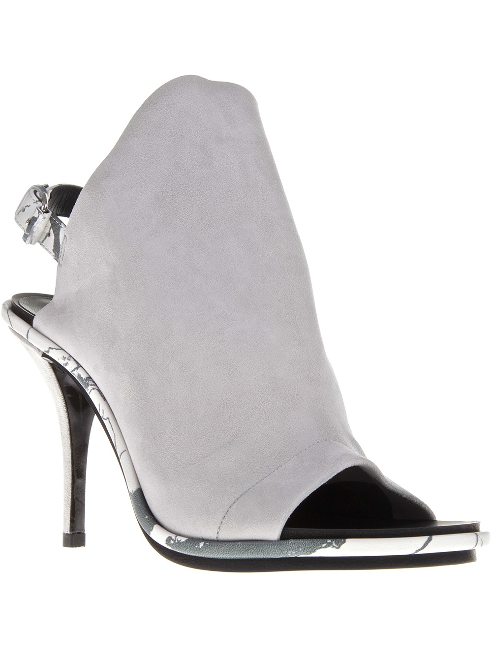 balenciaga open toe heels