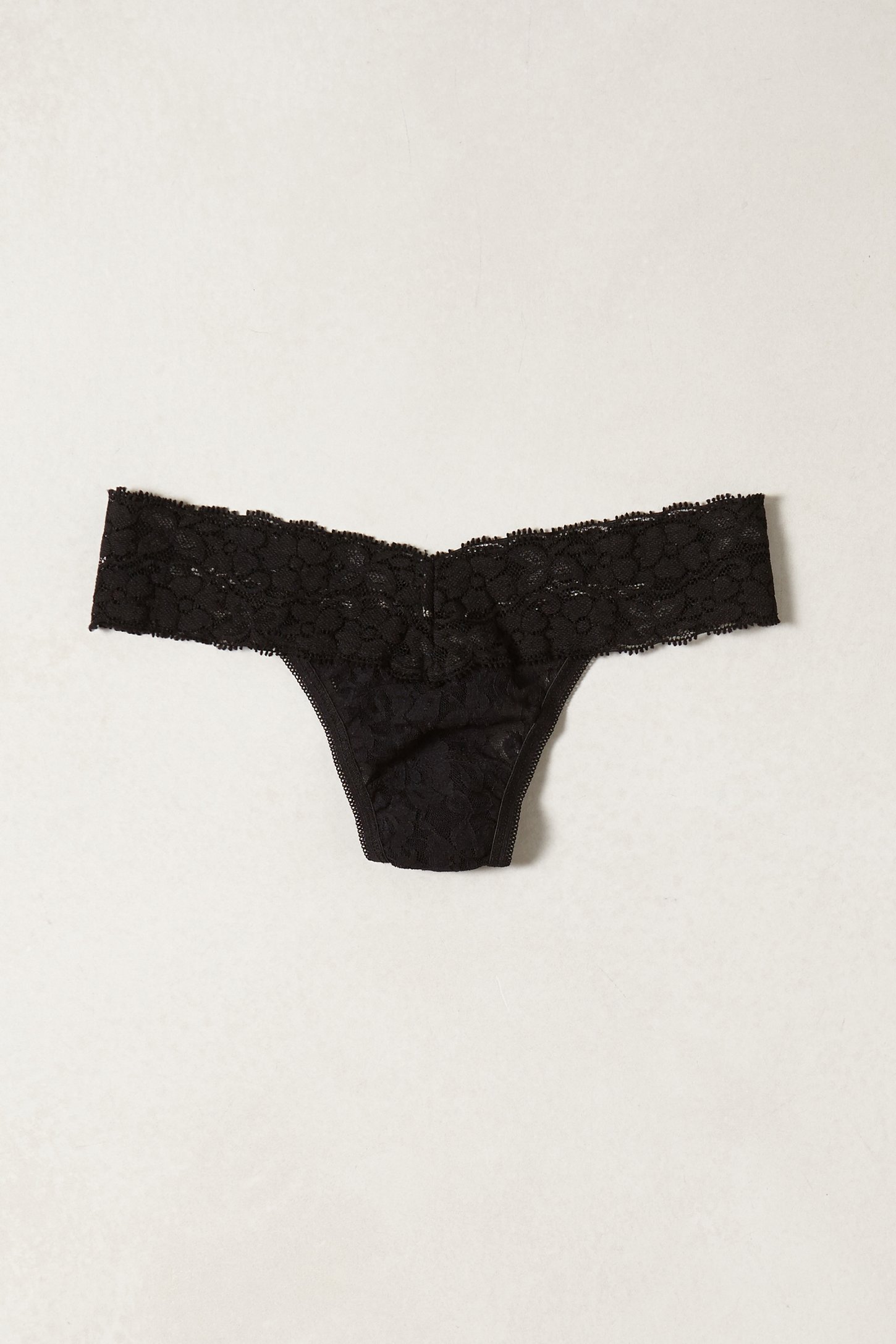 Eloise Lace Hipster Thong in Black | Lyst