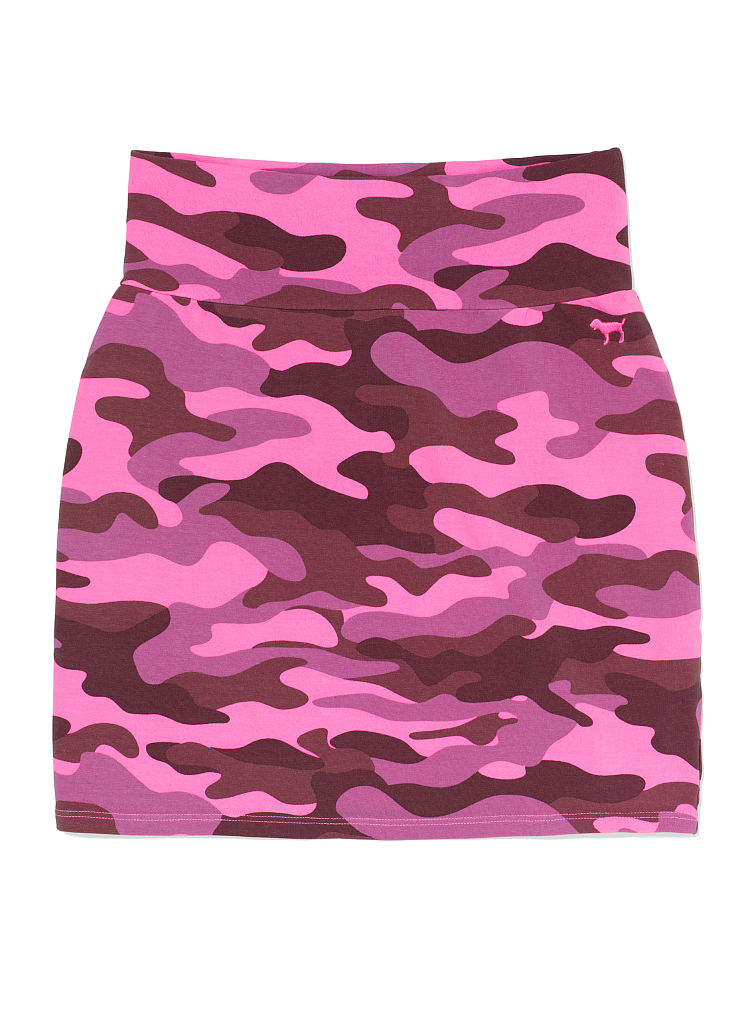 Victoria's Secret Mini Skirt in Pink (pink camo) | Lyst