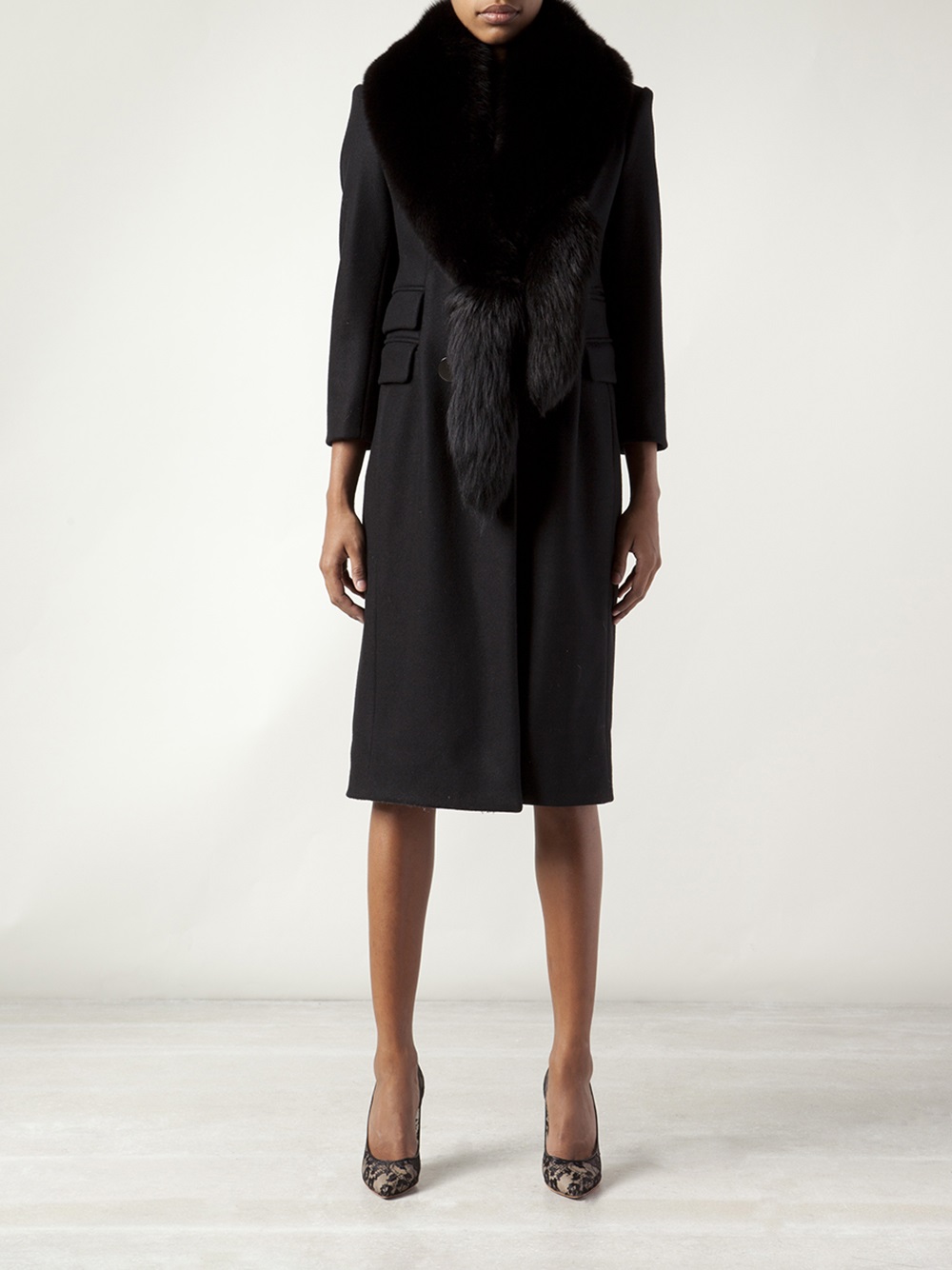 lara maxi wrap coat