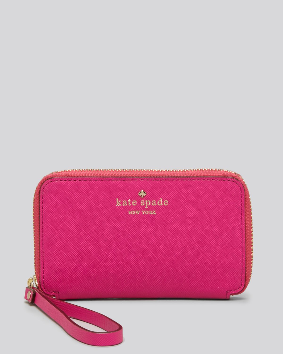 Kate Spade Iphone 5 Wristlet in Pink (Vivid Snapdragon) | Lyst
