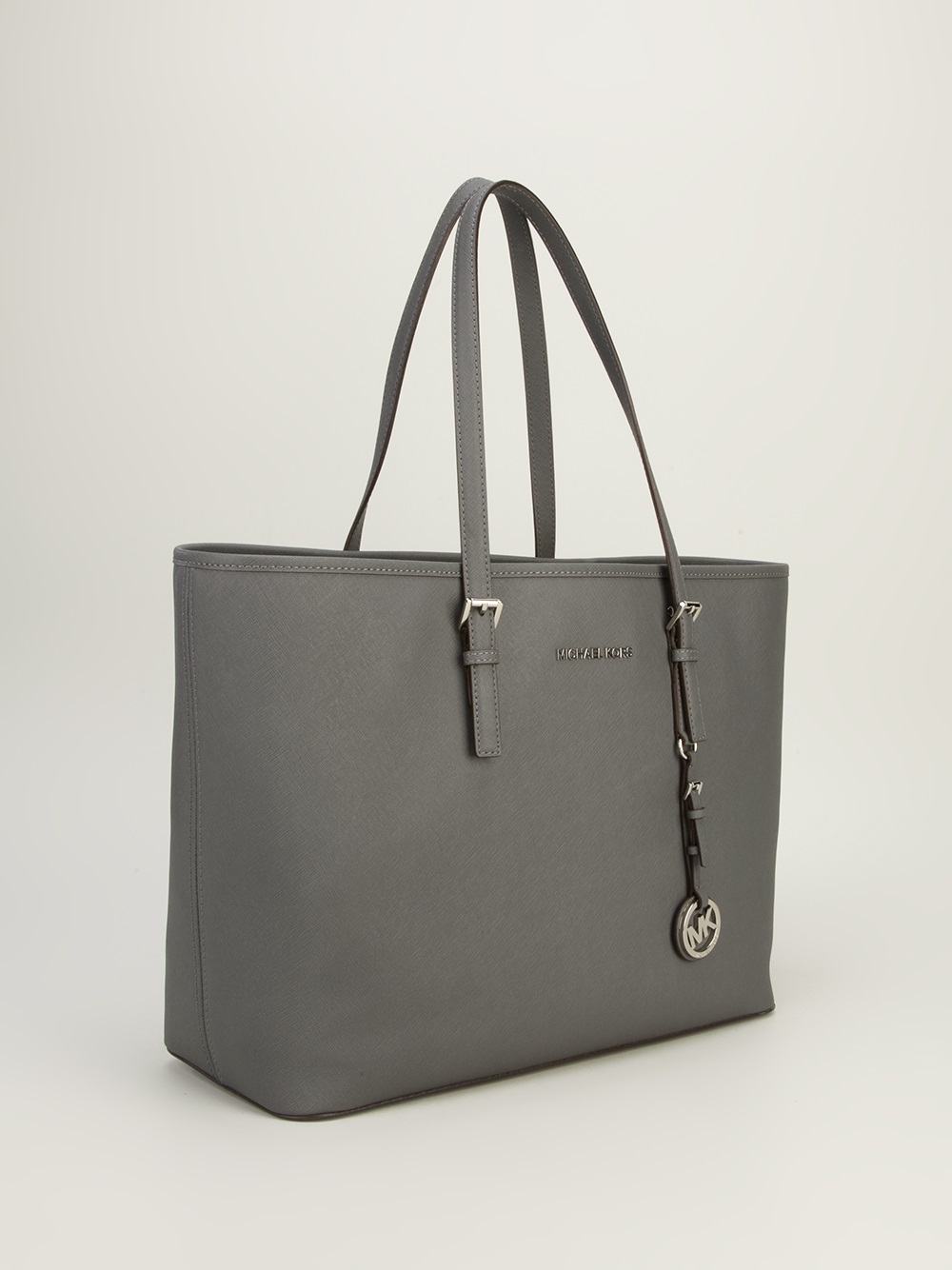 michael kors gray tote bag