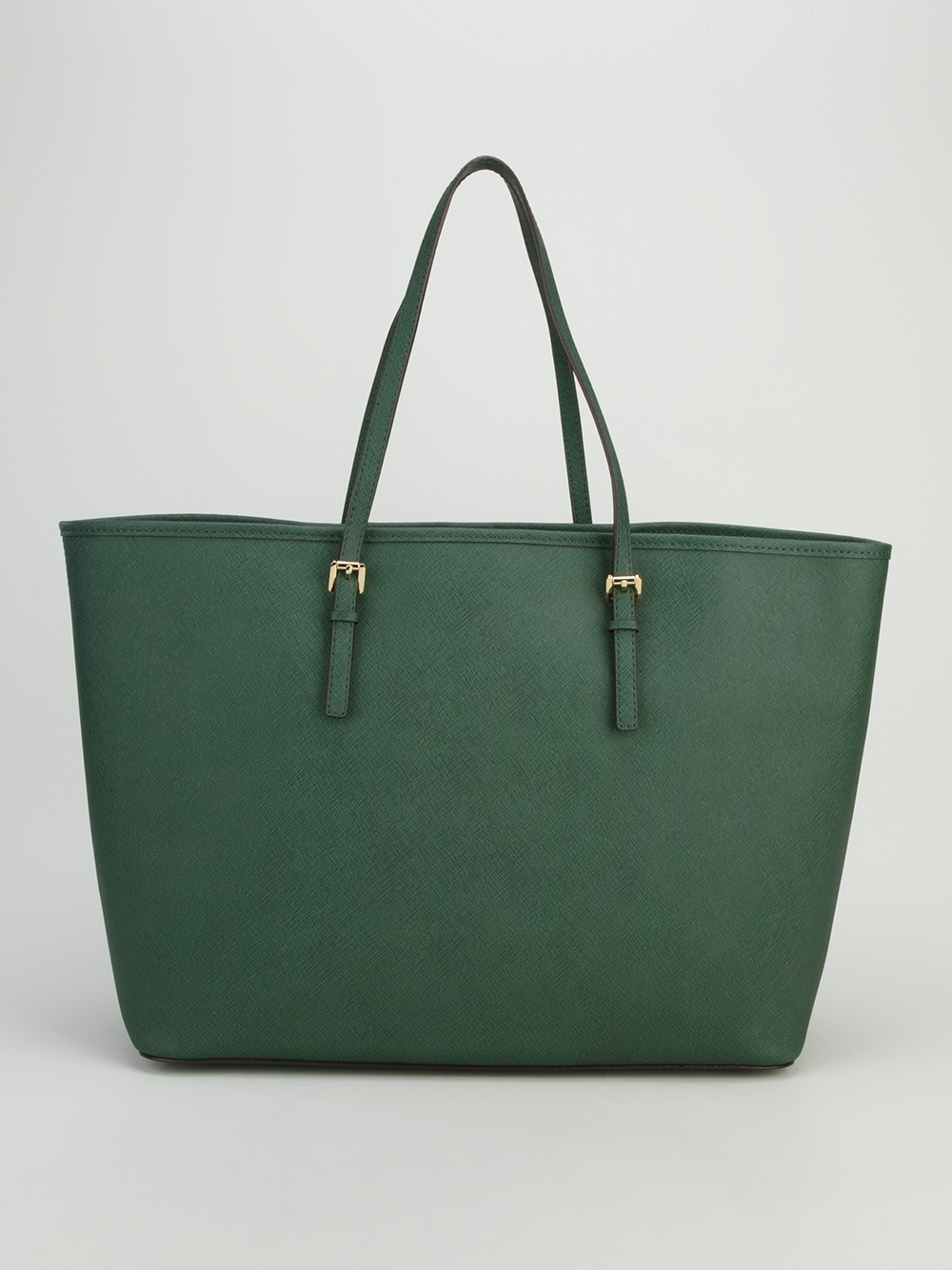 green michael kors tote bag