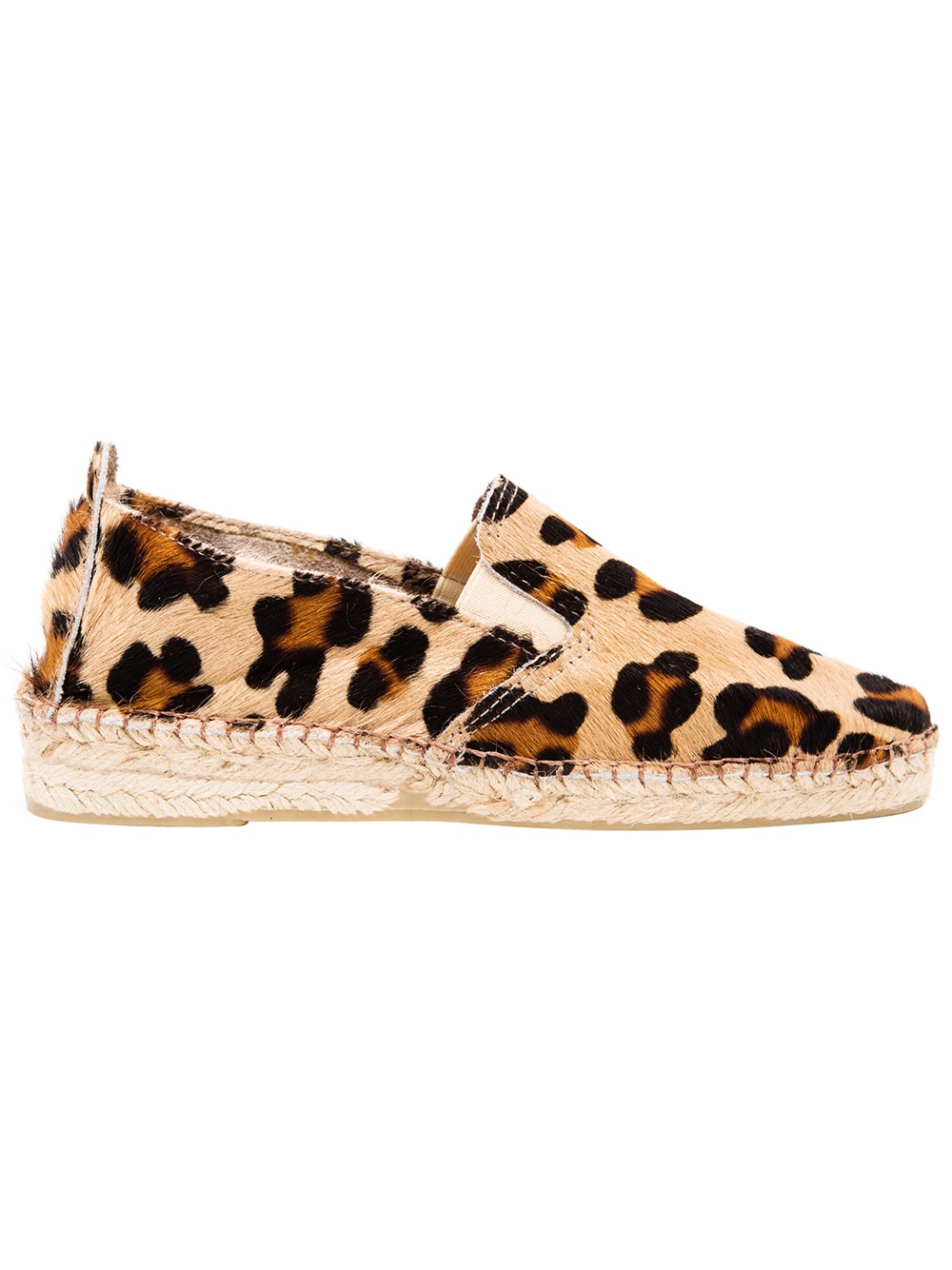 Lyst Prism Leopard Printed Ponyskin Espadrilles in Brown