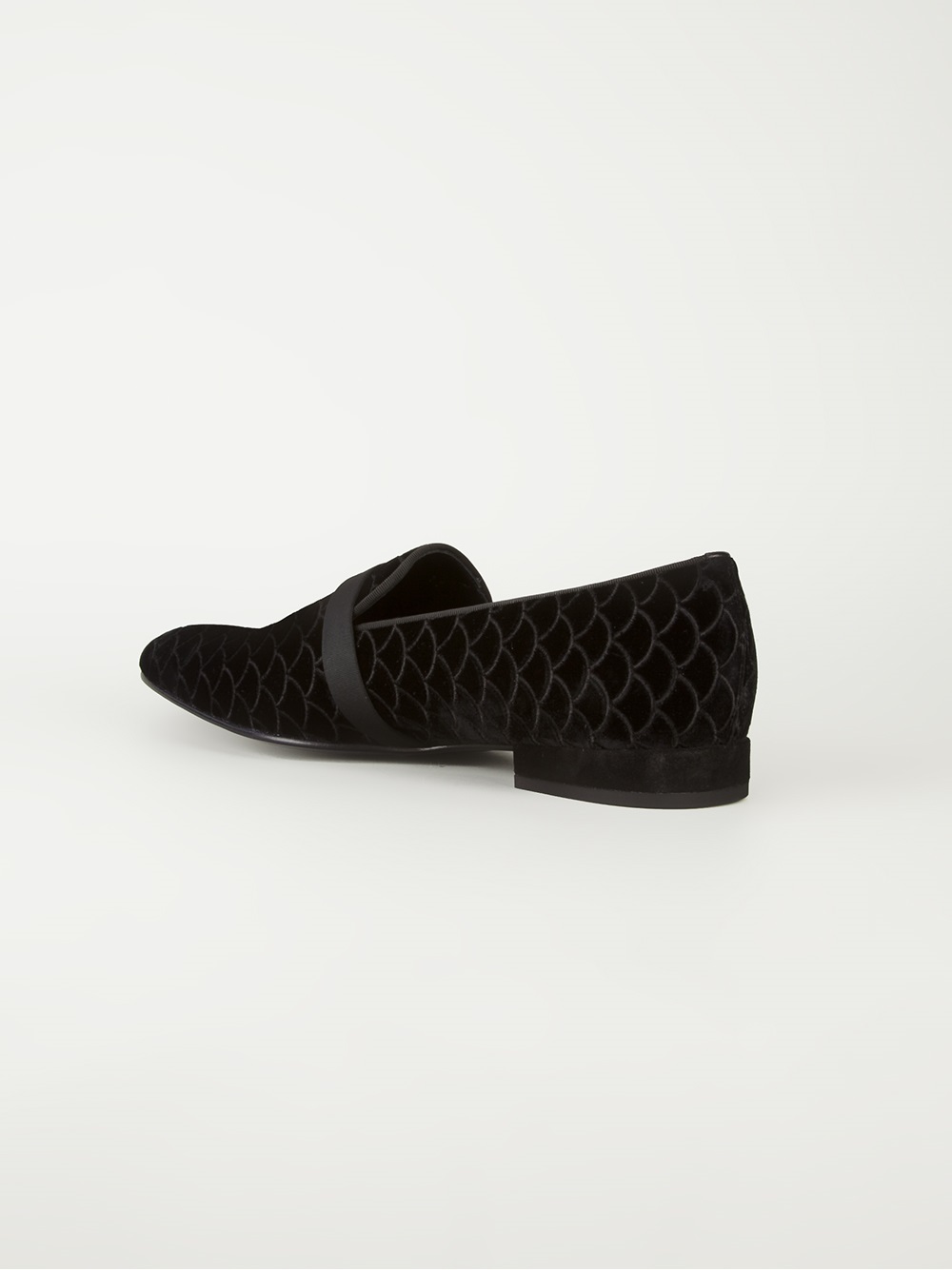 sergio loafers sergio velvet slipper loafer in black for lyst sergio loafers sergio velvet slipper loafer in black for lyst