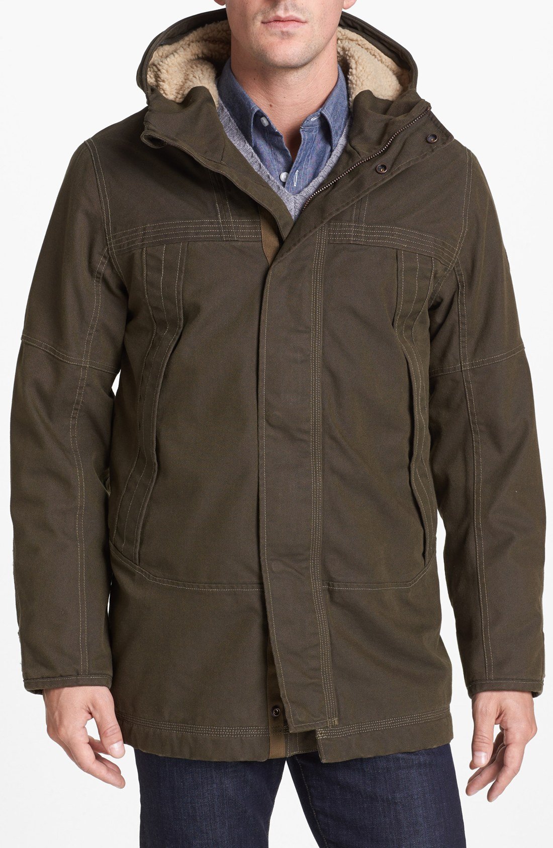 Timberland Earthkeepers Haulback Waterproof Parka in Green for Men ...