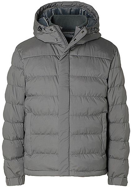 Uniqlo Stretch Down Jacket in Gray for Men | Lyst