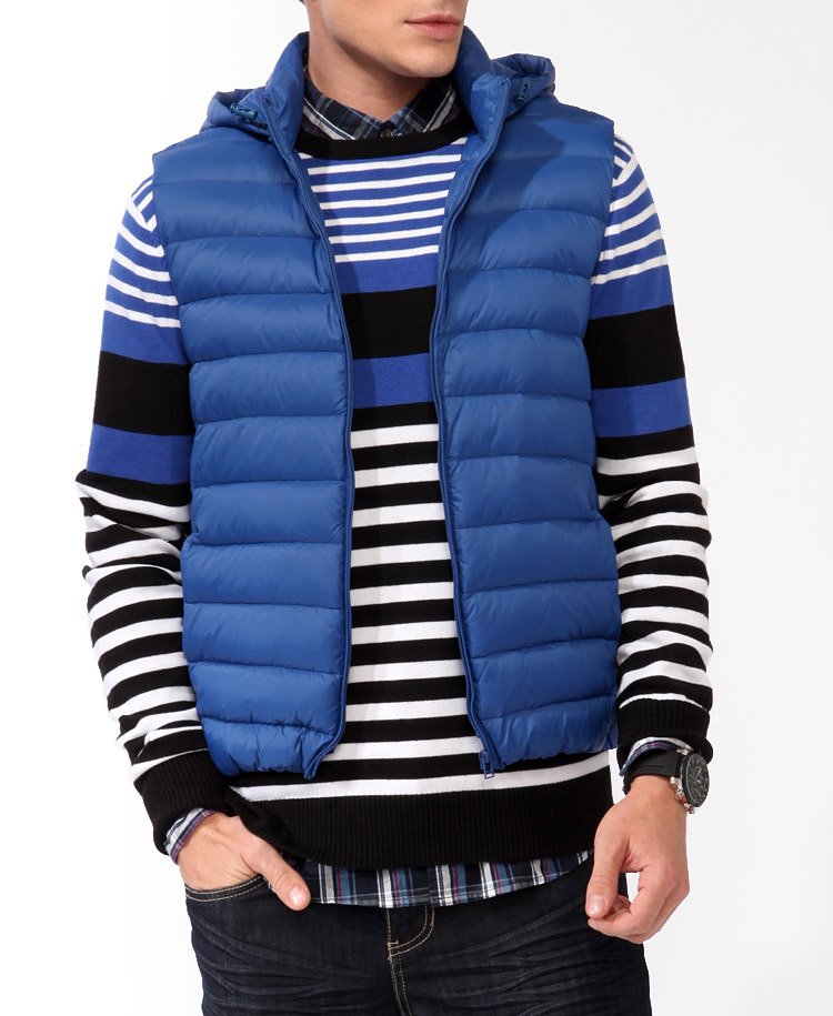 hooded puffer vest mens