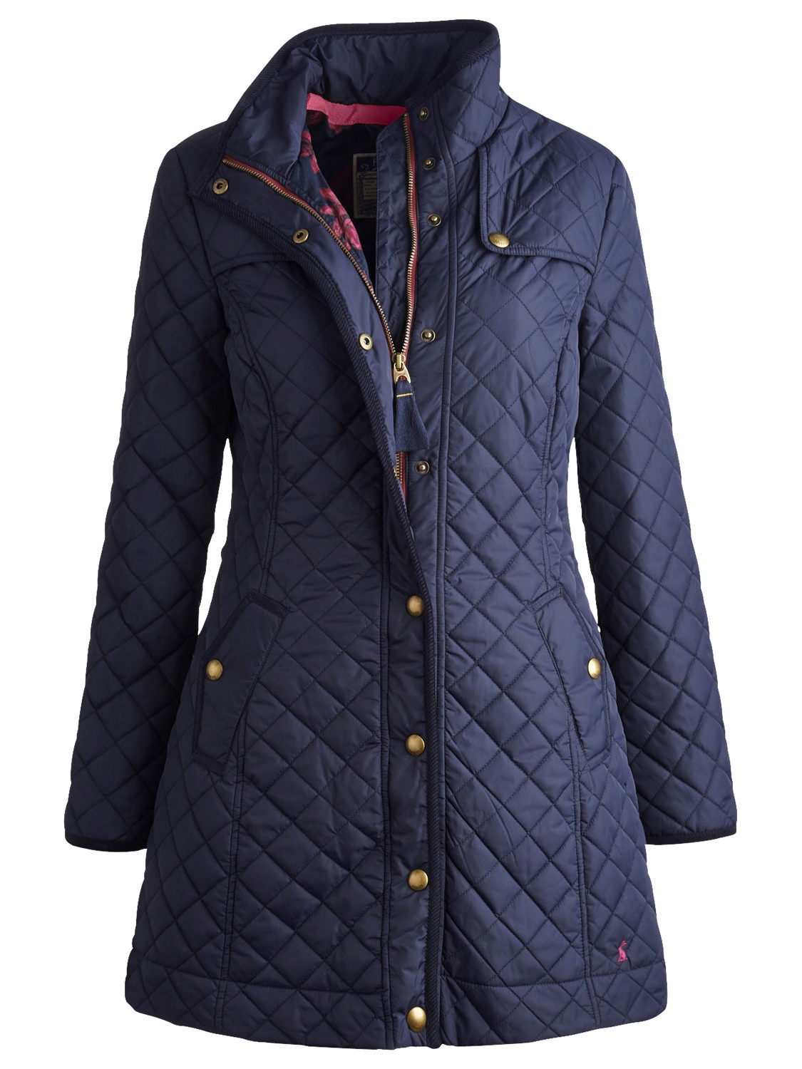 Joules Fairhurst Quilted Jacket in Marine Navy (Blue) - Lyst