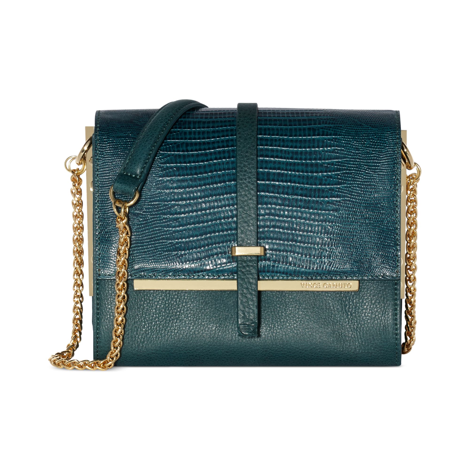 Lyst - Vince camuto Leila Shoulder Bag in Blue