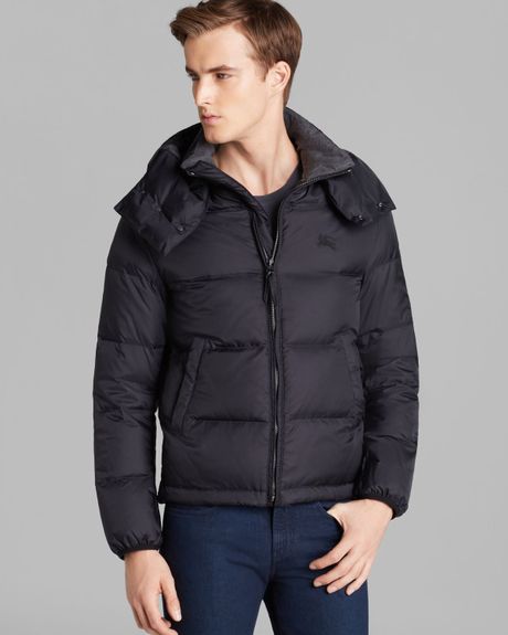 Burberry Brit Colwood Down Puffer Jacket in Black for Men | Lyst