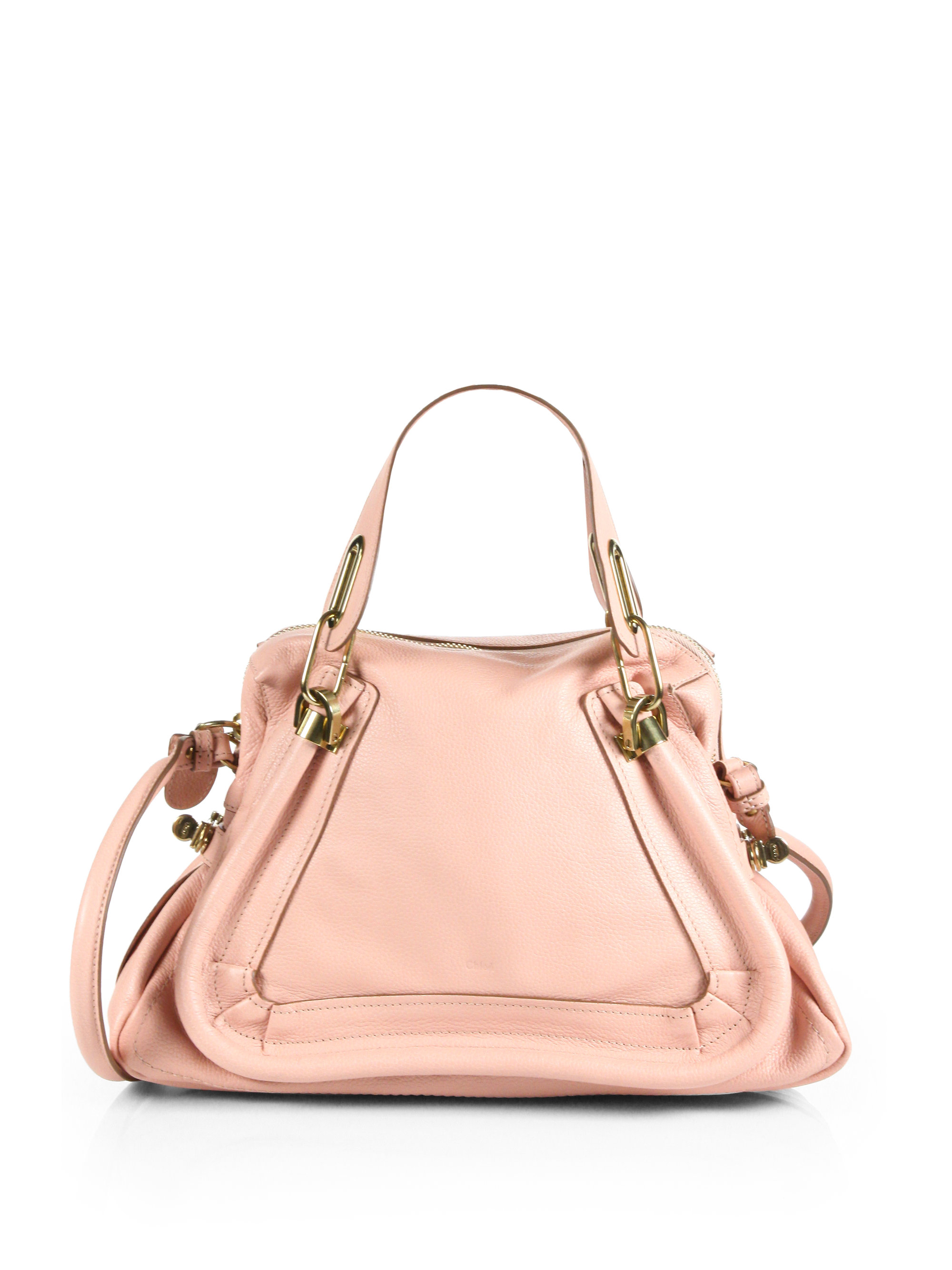 Chlo Paraty Medium Tote in Pink (ANEMONE PINK) | Lyst