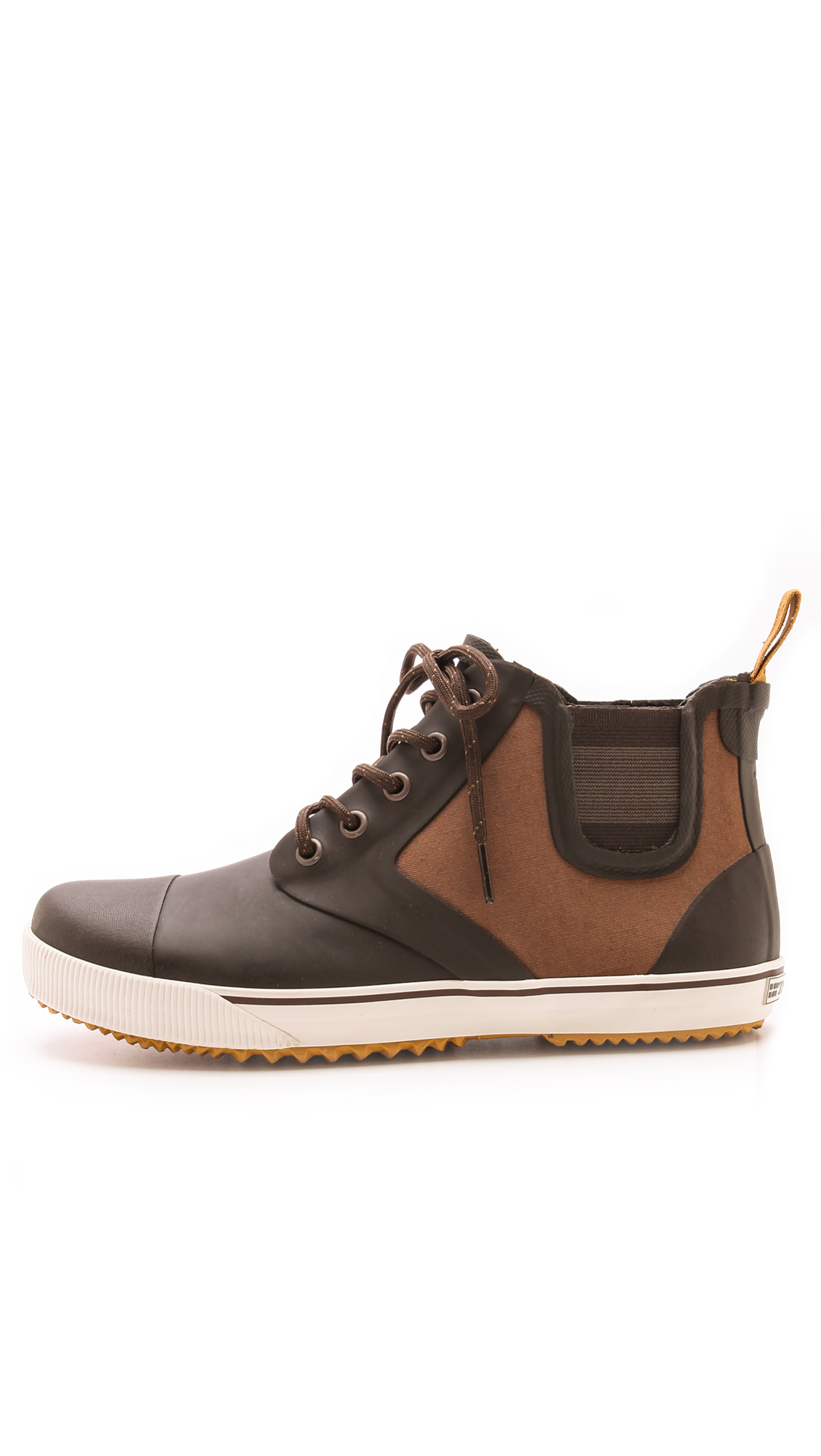 Lyst - Tretorn Gunnar Canvas Rubber Boots in Brown for Men