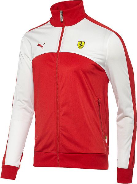Puma Track Jacket in Red for Men | Lyst