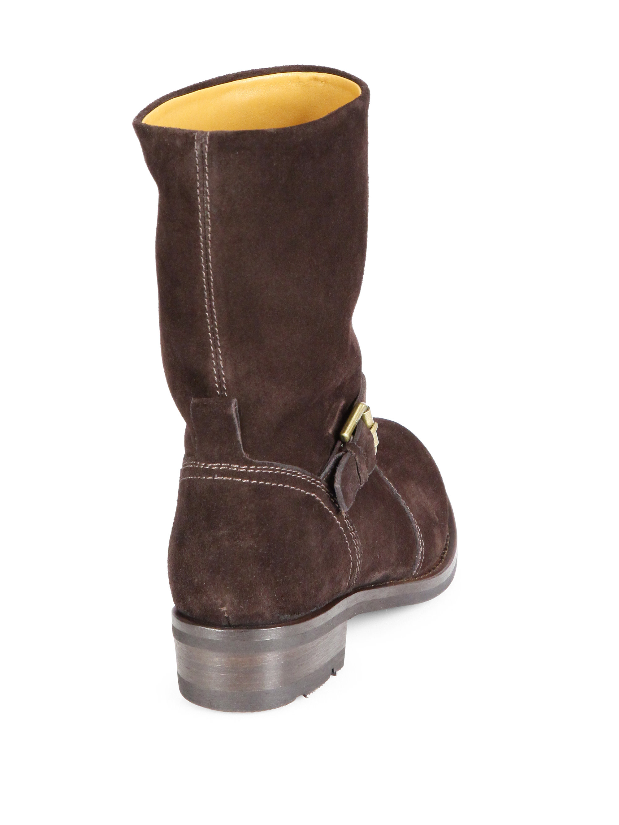 ralph lauren moto boots