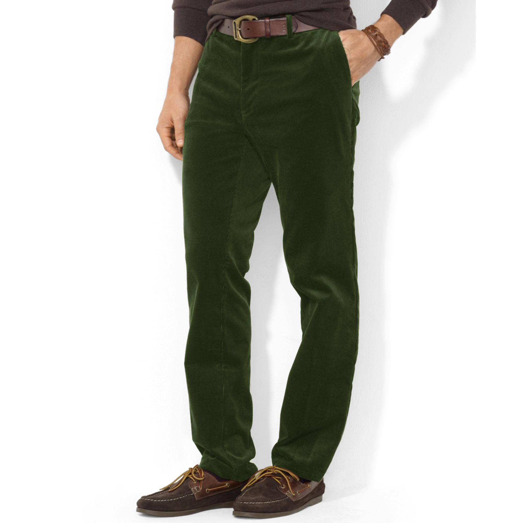 olive green corduroy pants