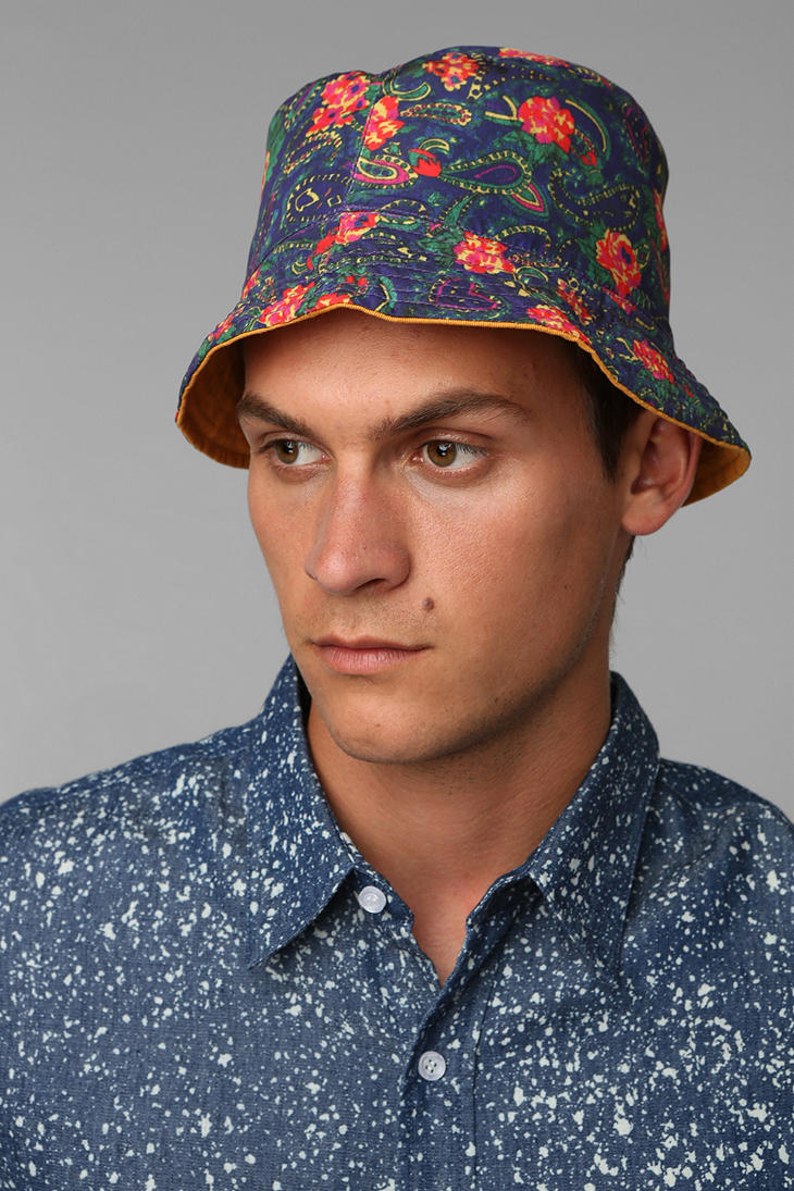 Lyst - Urban Outfitters Paisley Bucket Hat for Men