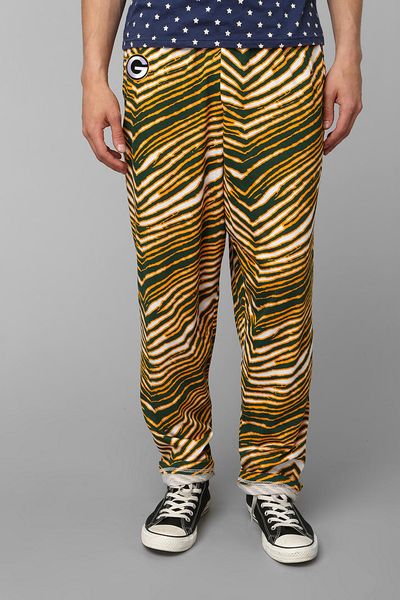 Urban Outfitters Zubaz Green Bay Packers Pant in Green for Men | Lyst