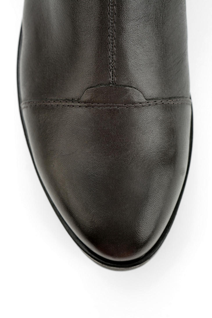 urban outfitters black leather boots