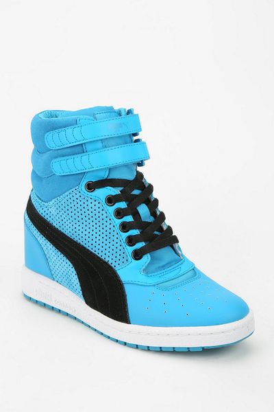 Urban Outfitters Hightop Sneaker in Blue (NAVY) | Lyst