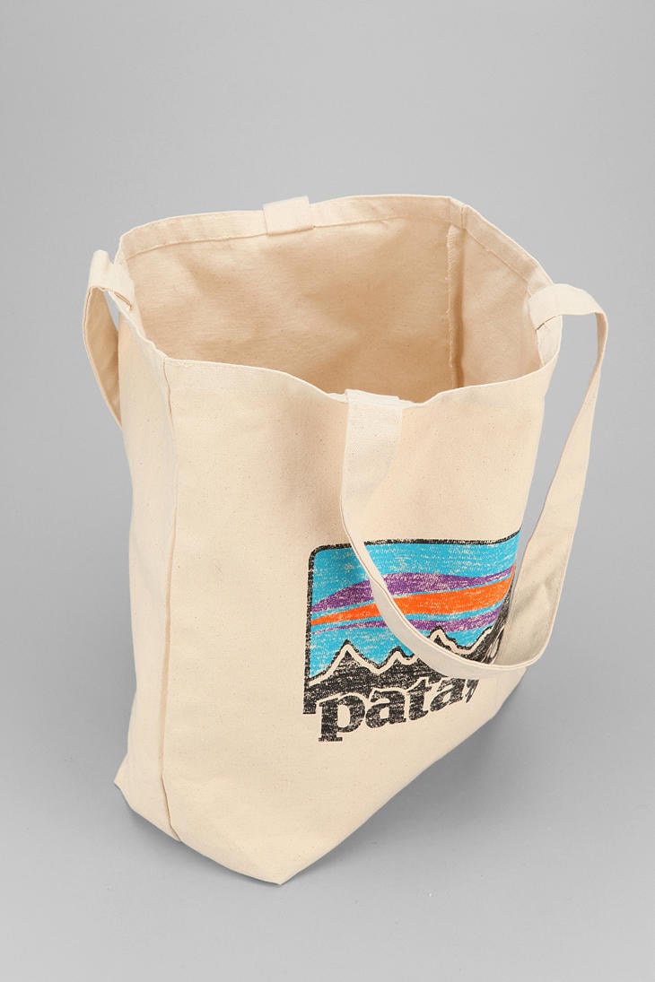 Lyst Urban Outfitters Patagonia Canvas Tote Bag in Natural