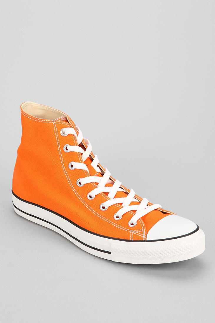 Orange Converse Chuck Taylor Shoes