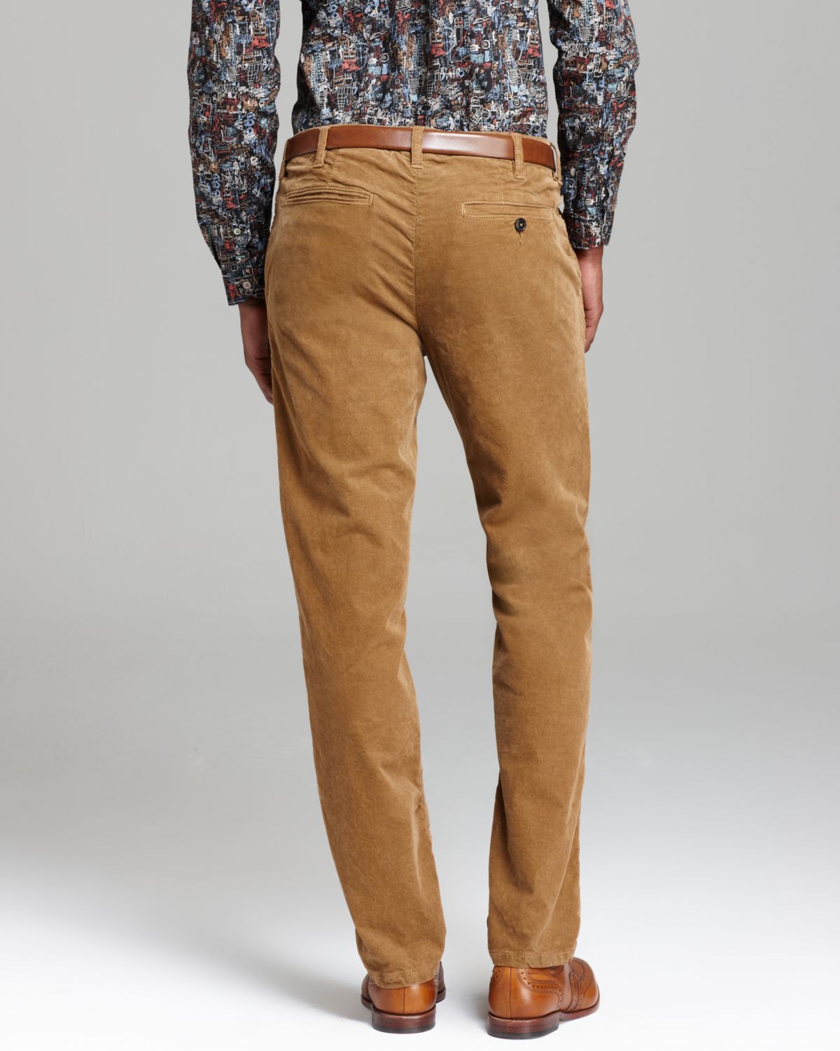 Lyst - Paul smith Cords Tapered Slim Fit in Tan in Brown for Men
