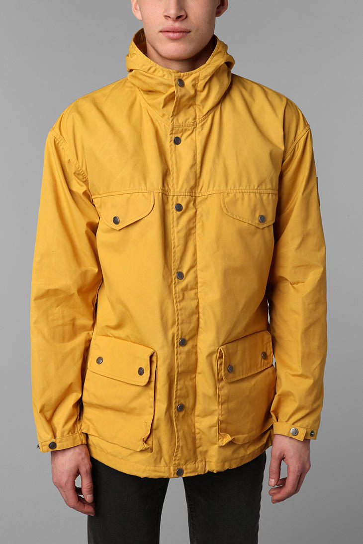 Lyst - Urban Outfitters Fjallraven Greenland Jacket in Orange for Men