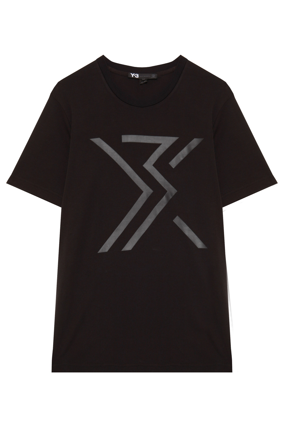 Y-3 Graphic Tshirt in Black for Men | Lyst