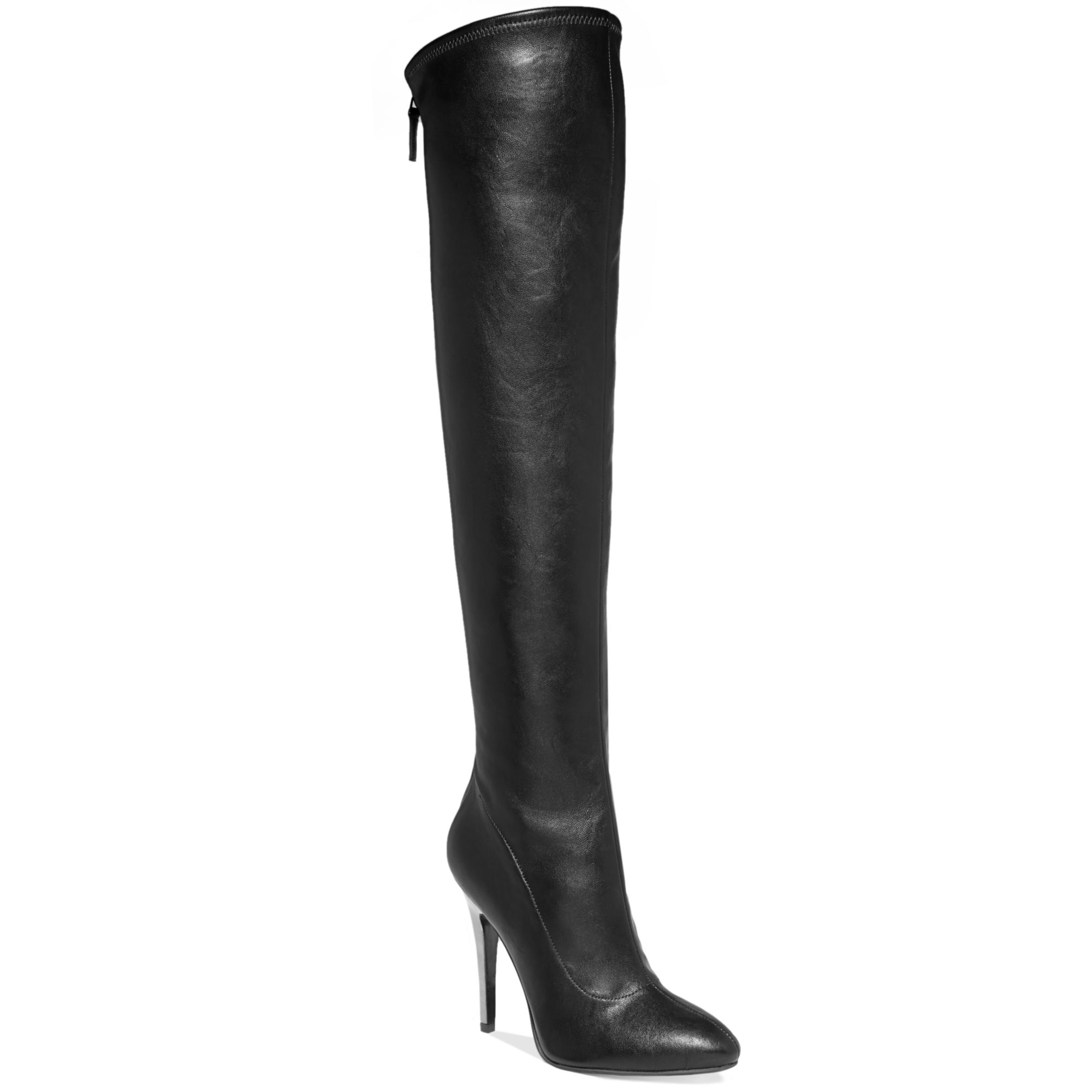 Nine West Bam Over The Knee Dress Boots in Black | Lyst