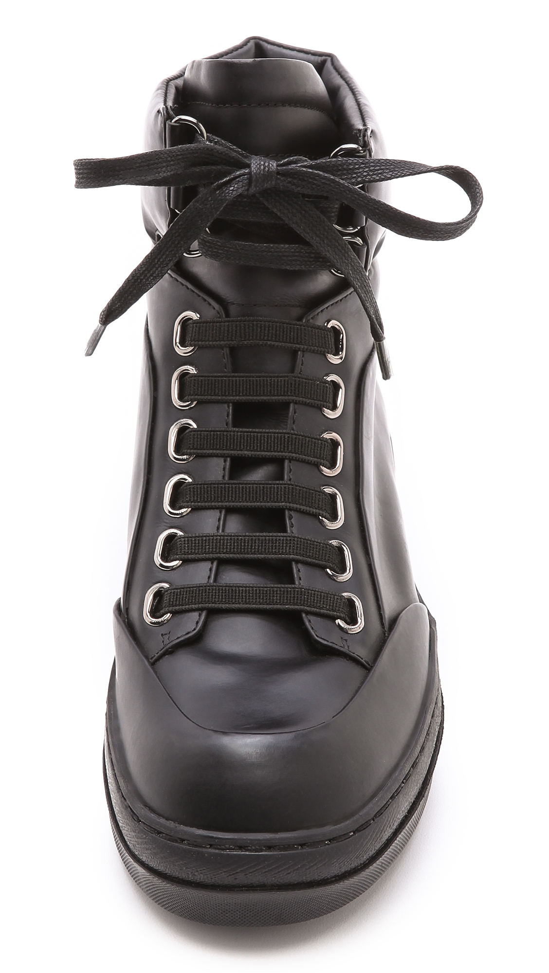 jil sander platform sneakers
