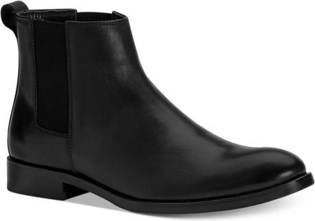 Calvin Klein Cambell Chelsea Boots in Black for Men | Lyst